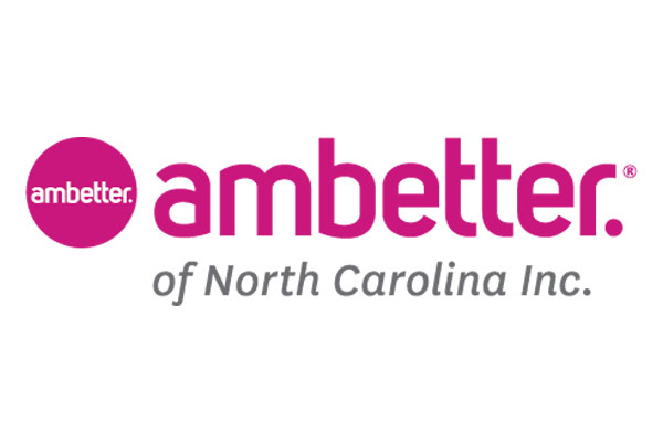 Logo of Ambetter of North Carolina, a healthcare program of Centene Corporation 