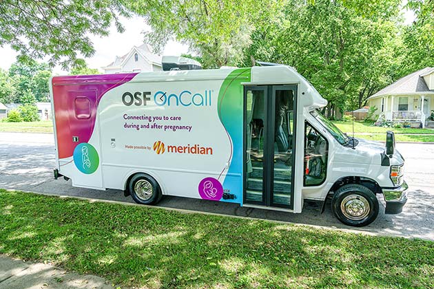 exterior of the mobile OCF vehicle