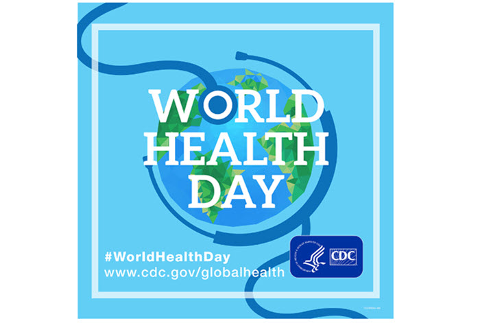 CDC logo of World Health Day