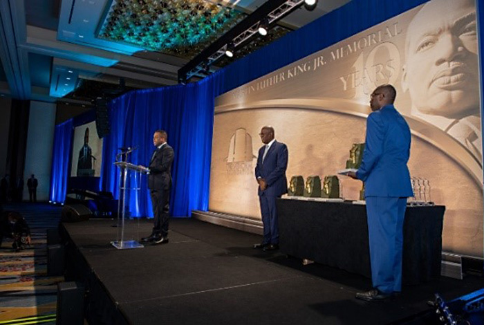 Martin Luther King Jr. memorial in Washington marks 10th anniversary