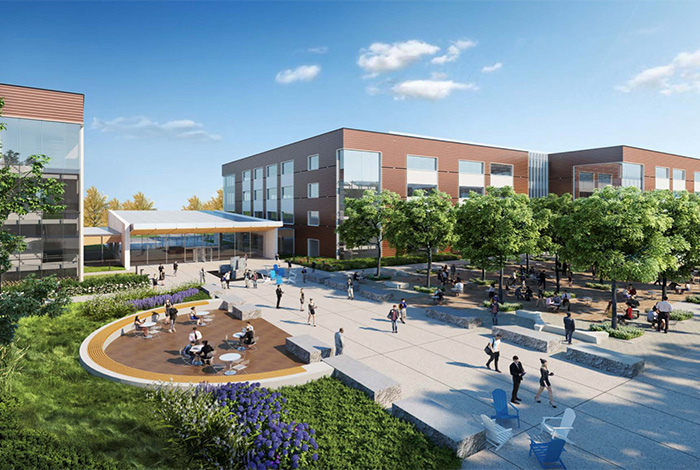Rendering of Centene's Sacramento Campus