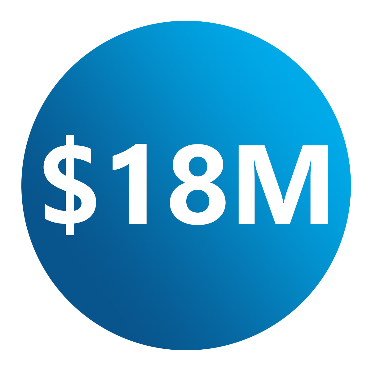 $18 million