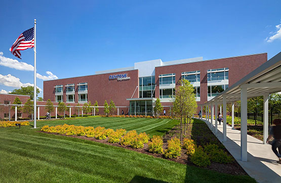 Centene Plaza Green Roof Aerial