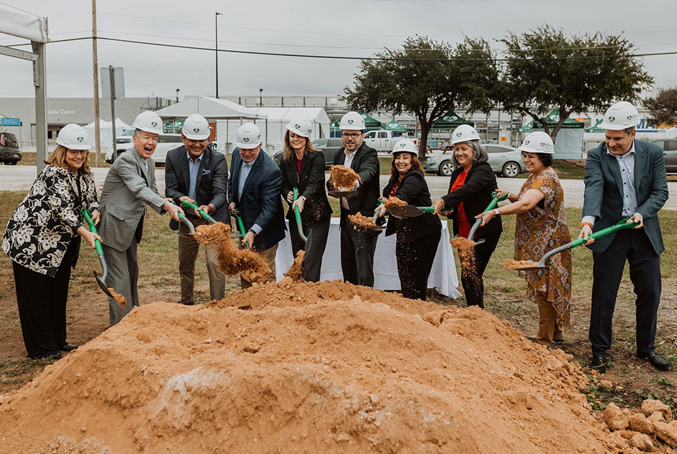 Groundbreaking ceremony in Uvalde