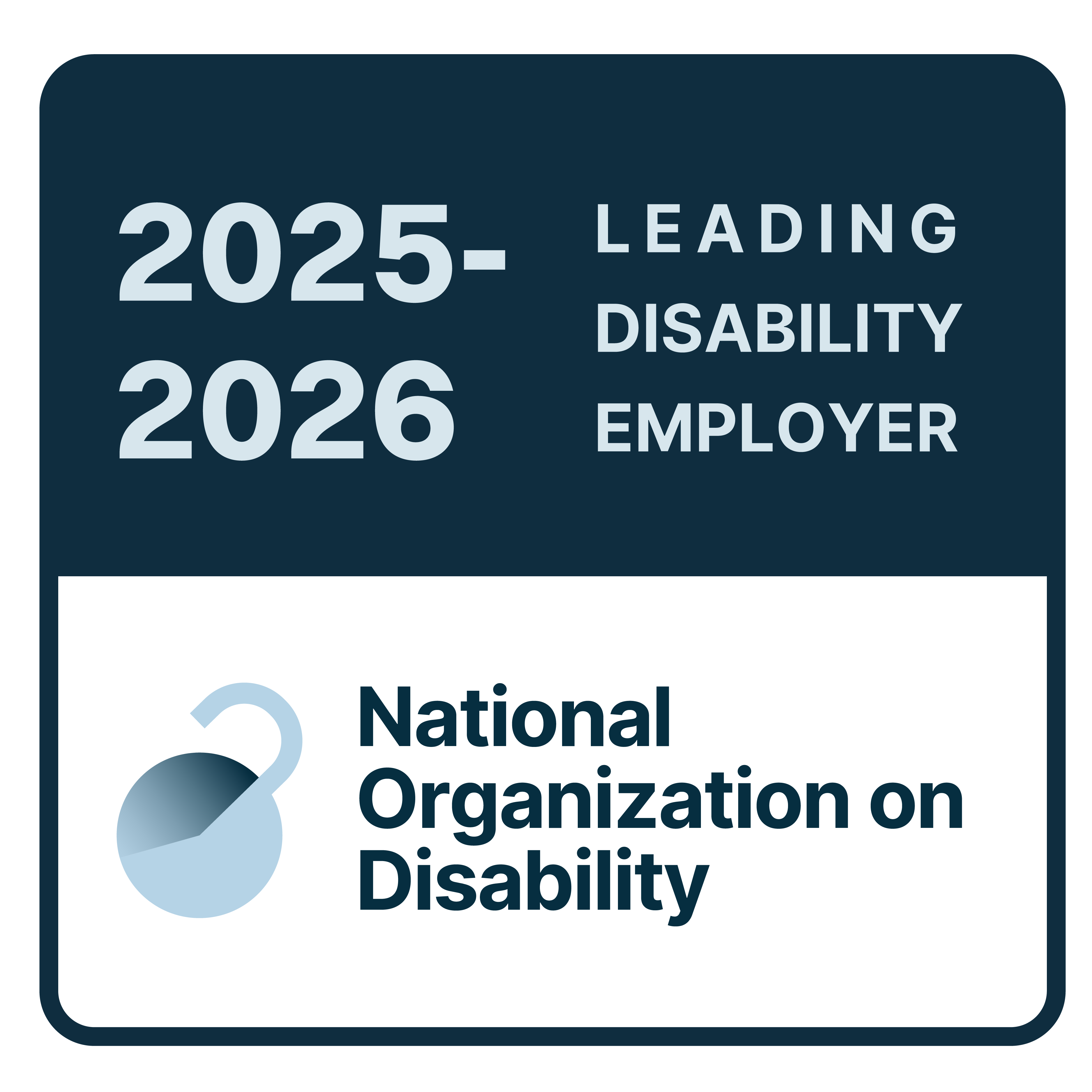 National Organization on Disability - Leading Disability Employer