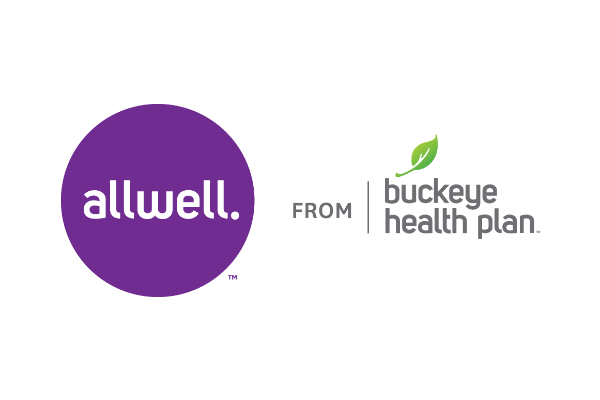 allwell and buckeye health plan logos