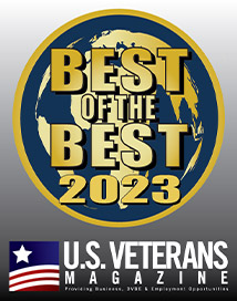 US Veterans Magazine's Best of the Best Award