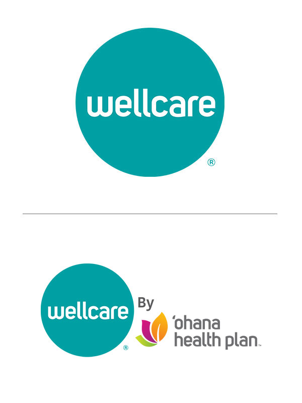 Wellcare and Wellcare by Ohana Health Plan logos